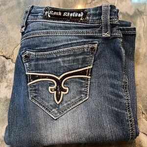 Rock Revival Charlotte Easy Boot Jeans Size 29